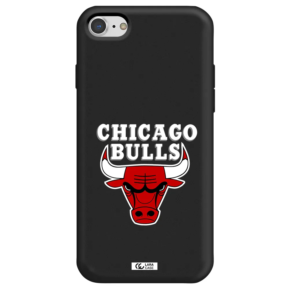 Chicago Bulls Apple iPhone 7 Silicone black Case