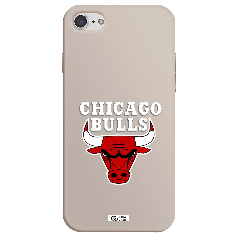 Chicago Bulls Apple iPhone 7 Silicone Stone Case