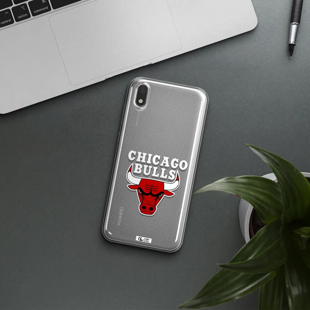 Chicago Bulls Huawei Honor 8S Clear TPU Case