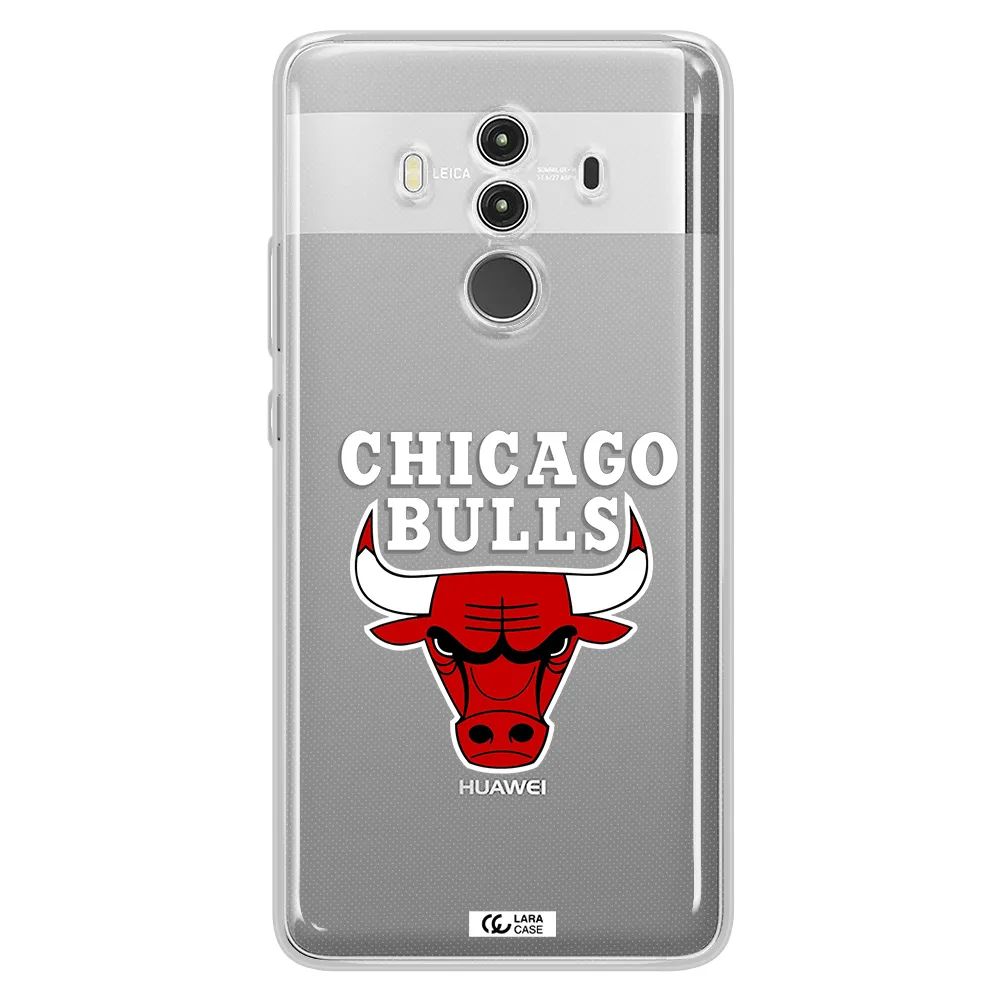 Chicago Bulls Huawei Mate 10 Clear TPU Case