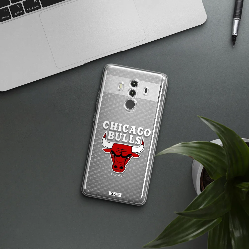 Chicago Bulls Huawei Mate 10 Clear TPU Case