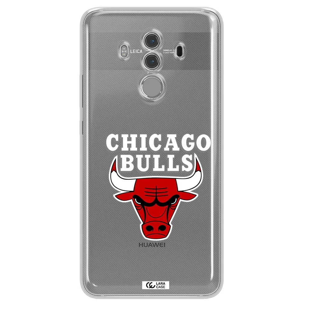 Chicago Bulls Huawei Mate 10 Pro Clear TPU Case