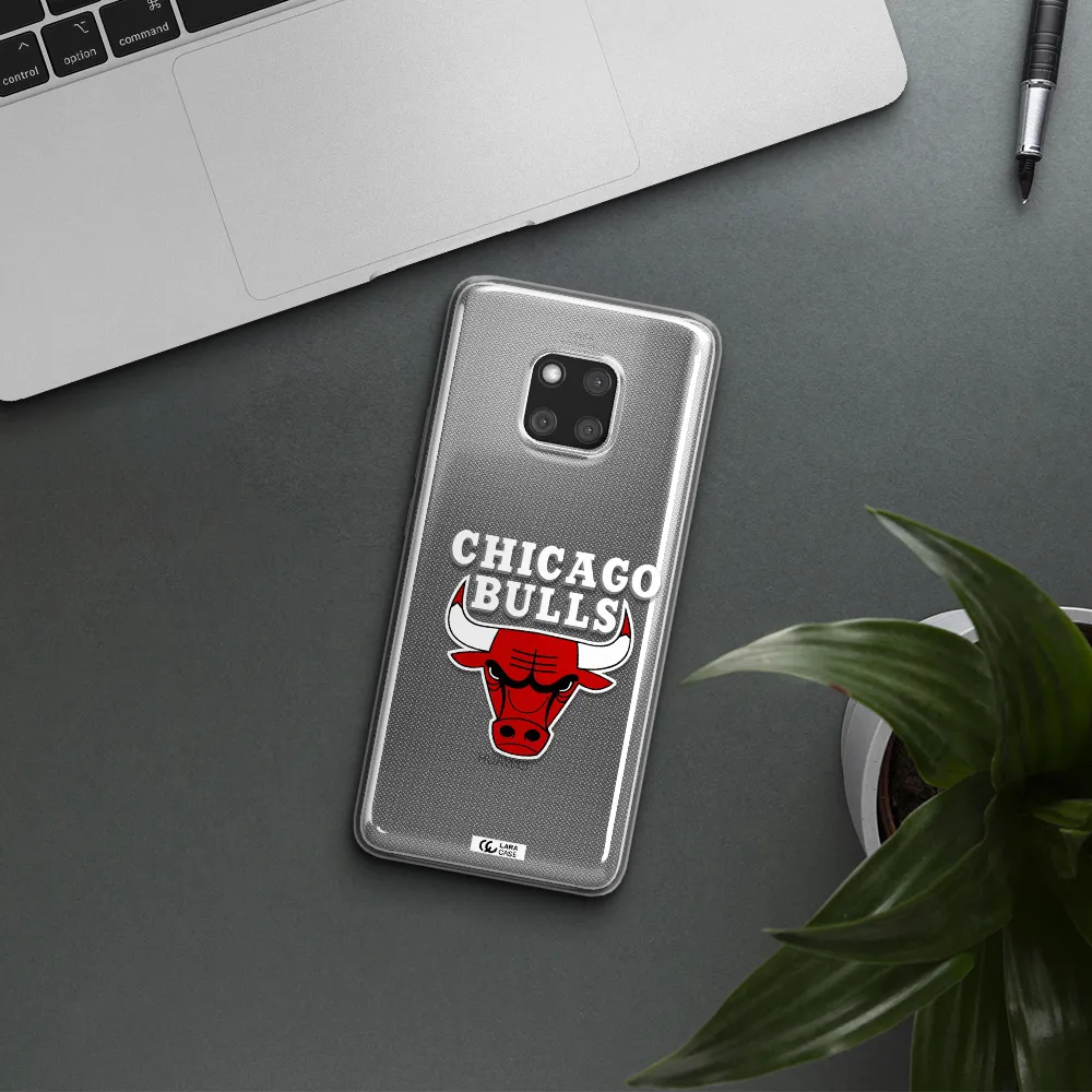 Chicago Bulls Huawei Mate 20 Pro Clear TPU Case