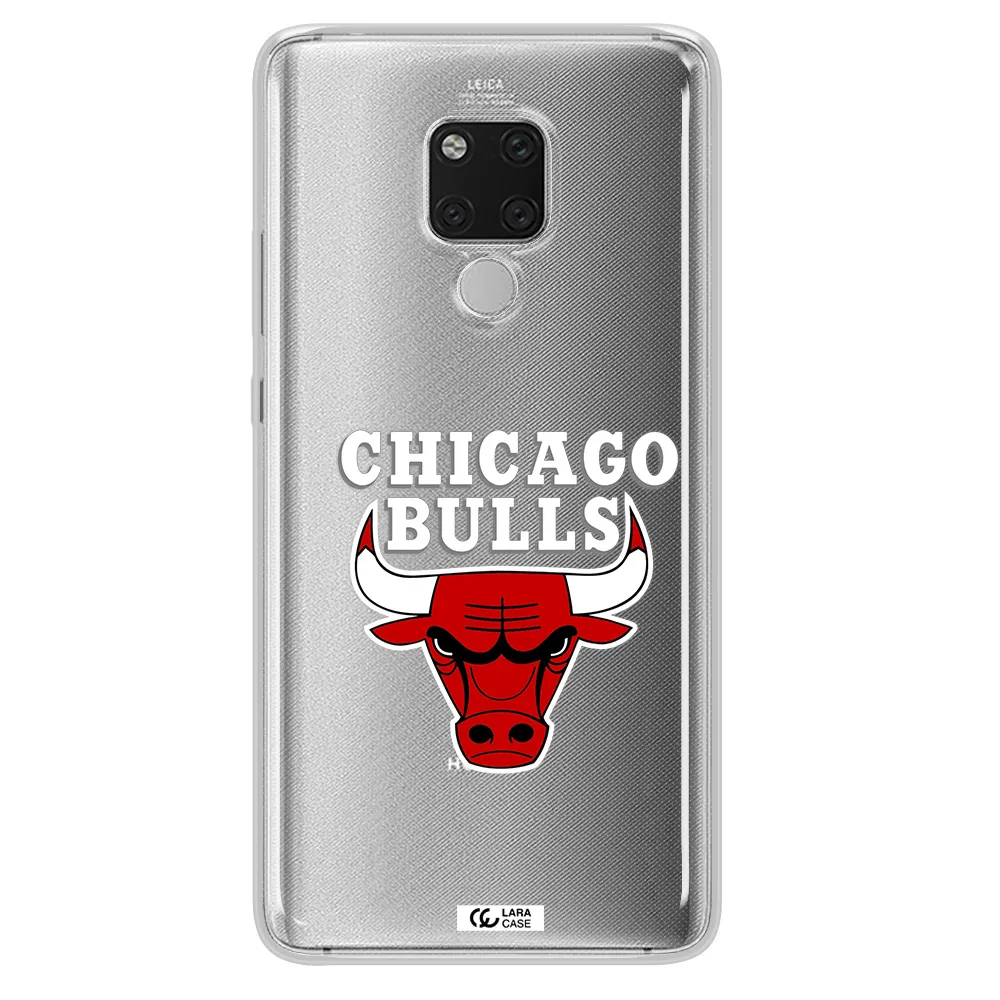 Chicago Bulls Huawei Mate 20X Clear TPU Case