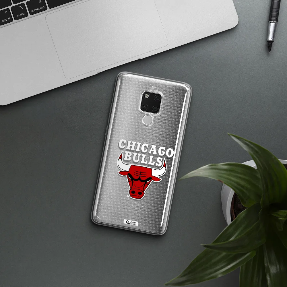 Chicago Bulls Huawei Mate 20X Clear TPU Case