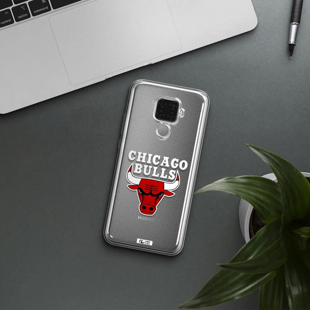 Chicago Bulls Huawei Mate 30 Lite Clear TPU Case