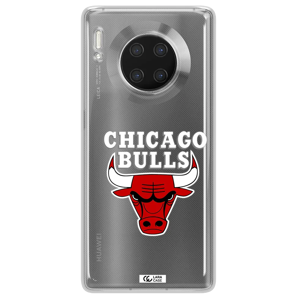 Chicago Bulls Huawei Mate 30 Pro Clear TPU Case