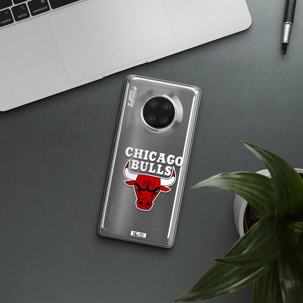 Chicago Bulls Huawei Mate 30 Pro Clear TPU Case