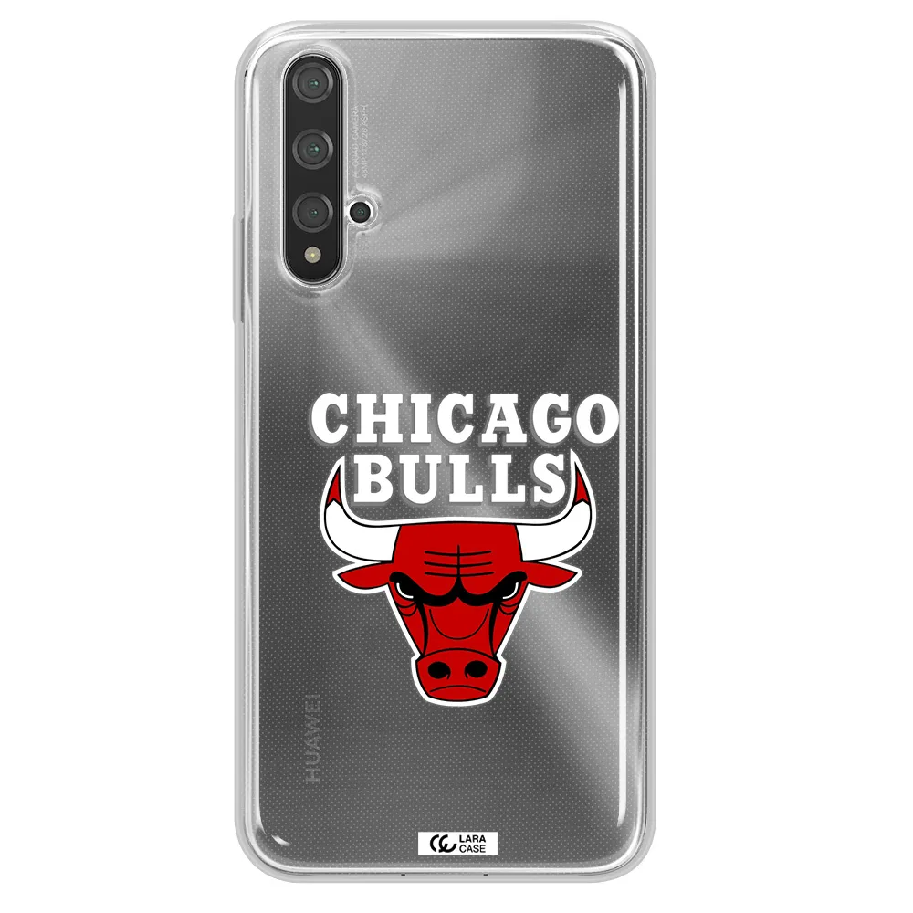 Chicago Bulls Huawei Nova 5t Clear TPU Case