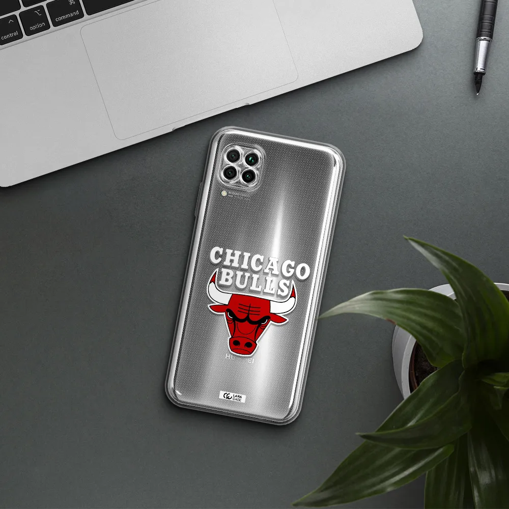 Chicago Bulls Huawei Nova 7I Clear Tpu Case