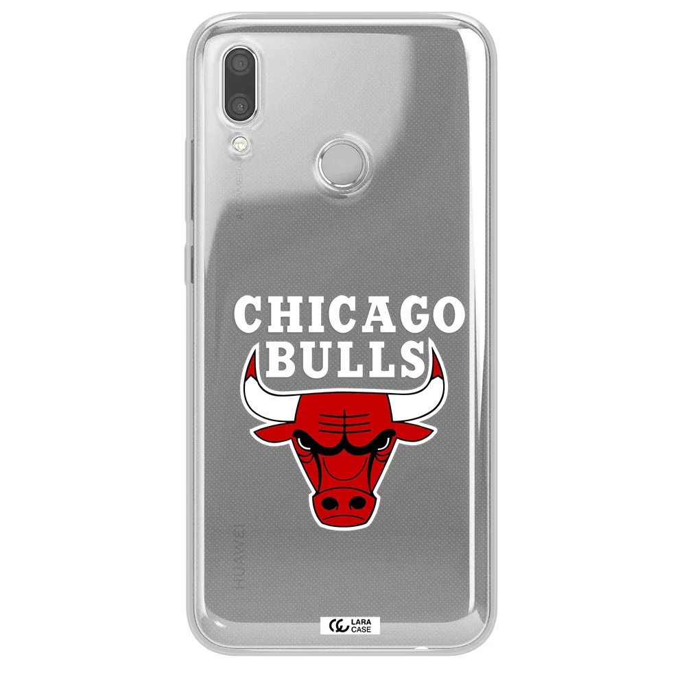 Chicago Bulls Huawei P Smart 2019 Clear TPU Case