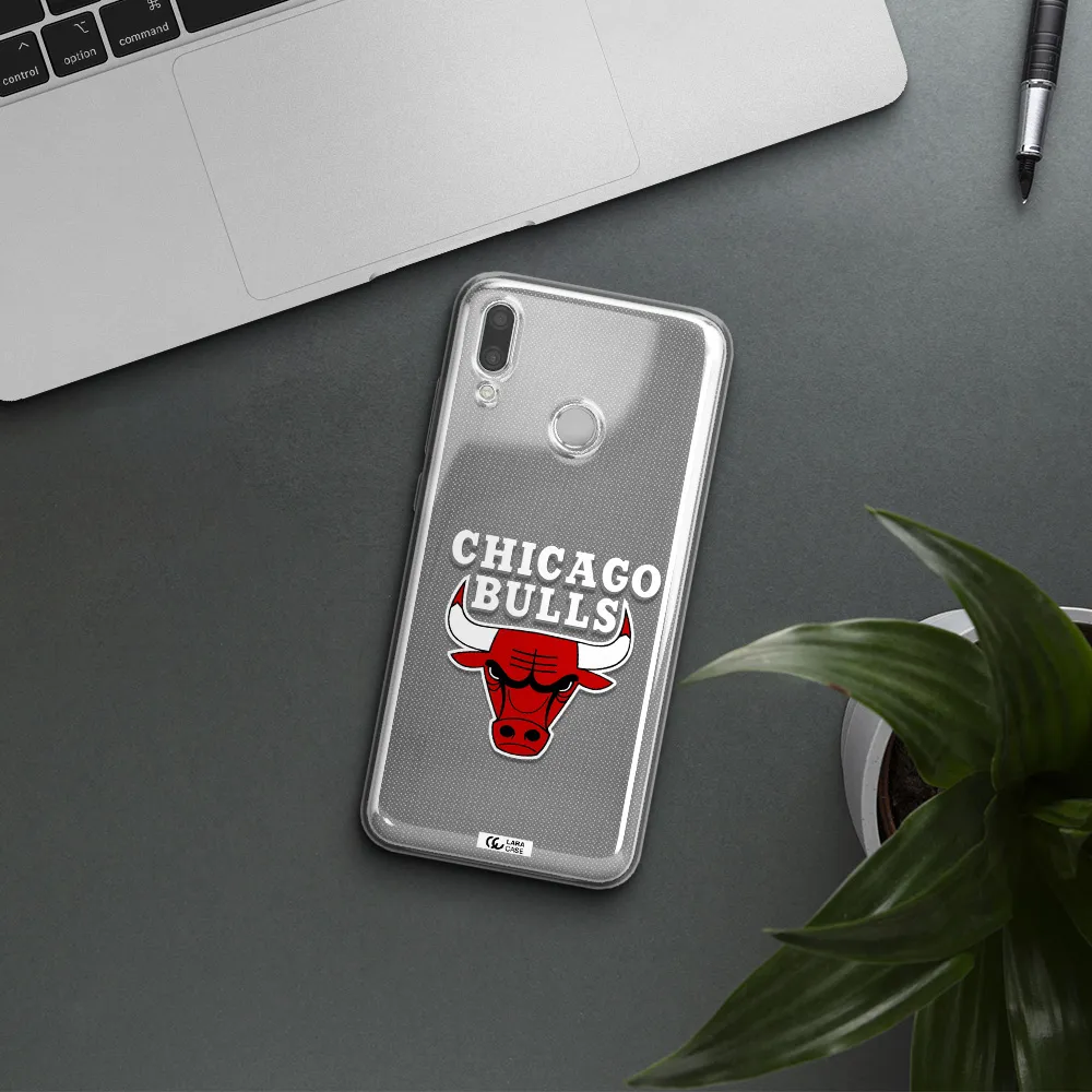 Chicago Bulls Huawei P Smart 2019 Clear TPU Case