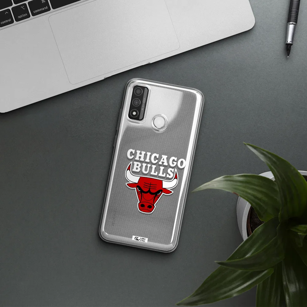 Chicago Bulls Huawei P Smart 2020 Clear TPU Case