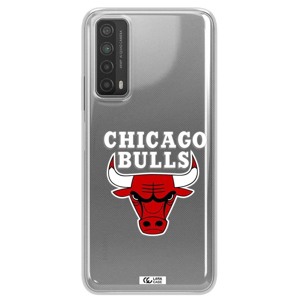 Chicago Bulls Huawei P Smart 2021 Clear TPU Case