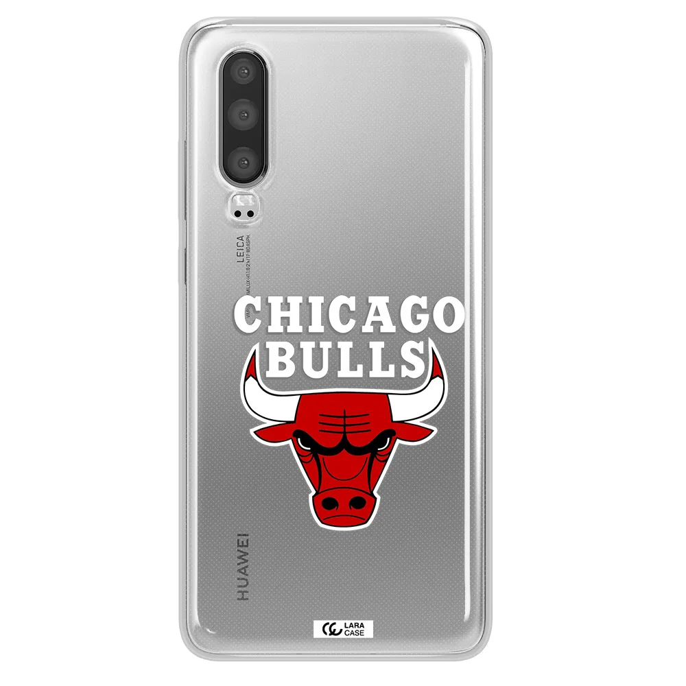 Chicago Bulls Huawei P30 Clear TPU Case
