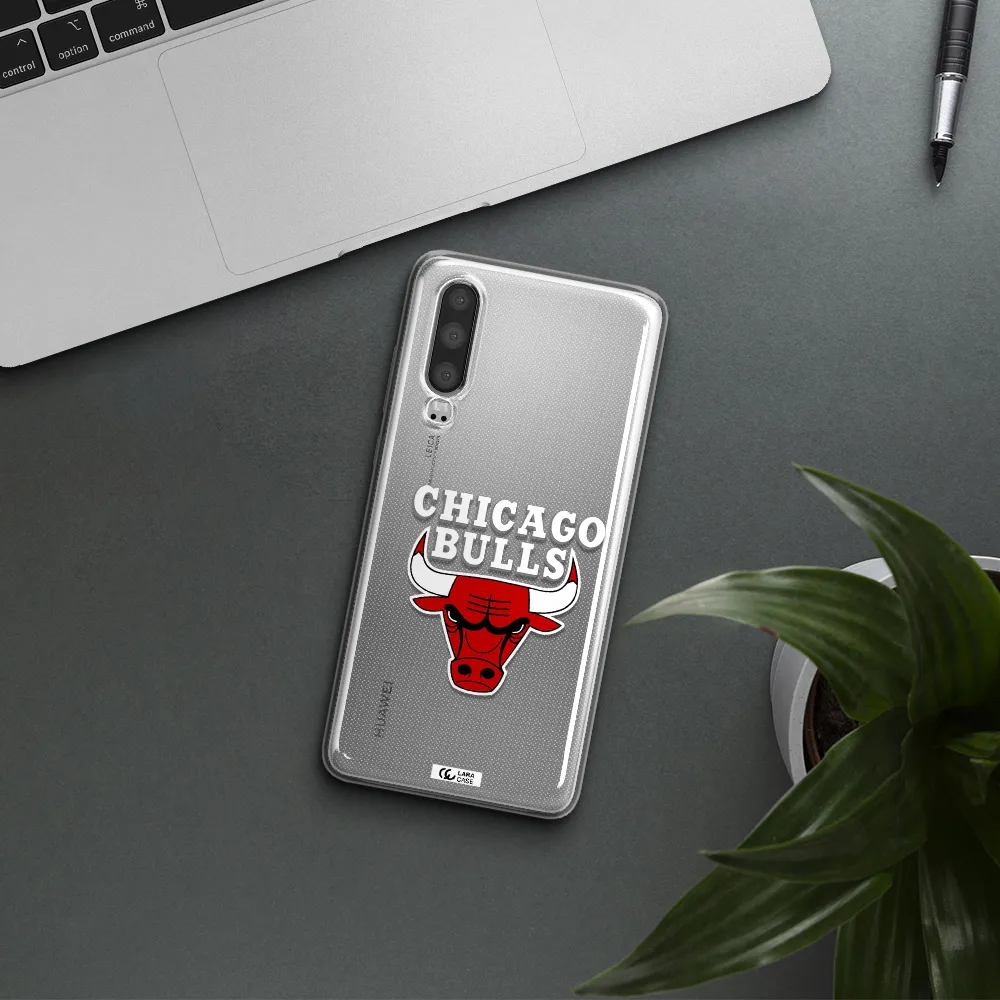 Chicago Bulls Huawei P30 Clear TPU Case