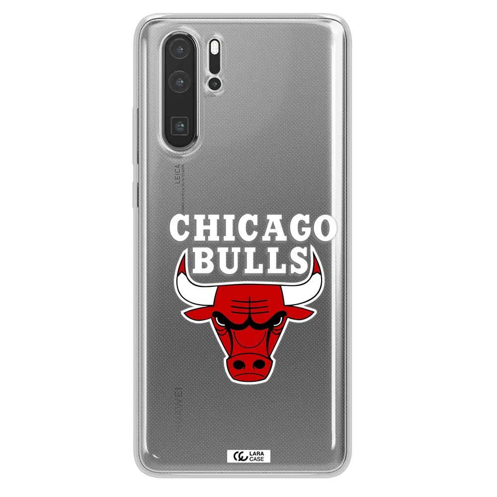 Chicago Bulls Huawei P30 Pro Clear TPU Case
