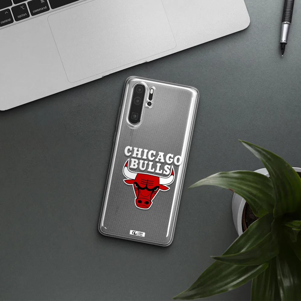 Chicago Bulls Huawei P30 Pro Clear TPU Case