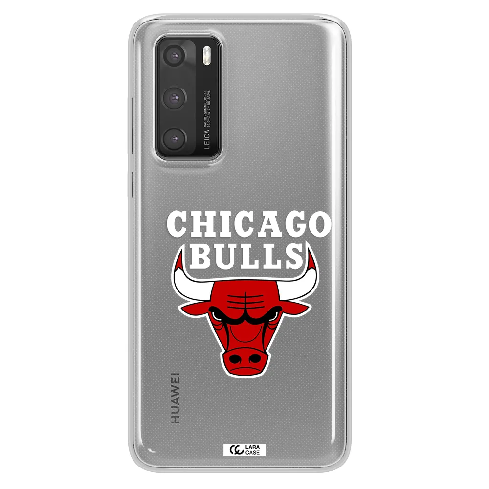 Chicago Bulls Huawei P40 Clear TPU Case