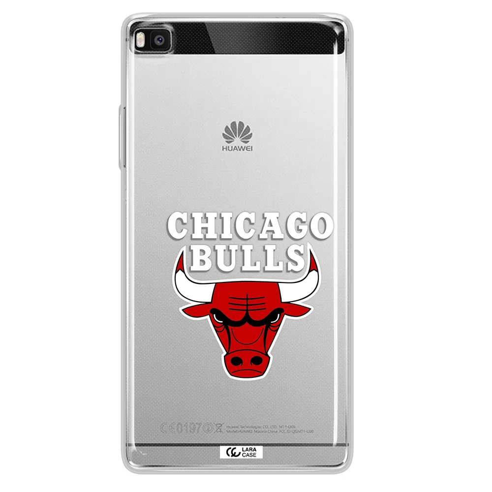 Chicago Bulls Huawei P8 Clear TPU Case