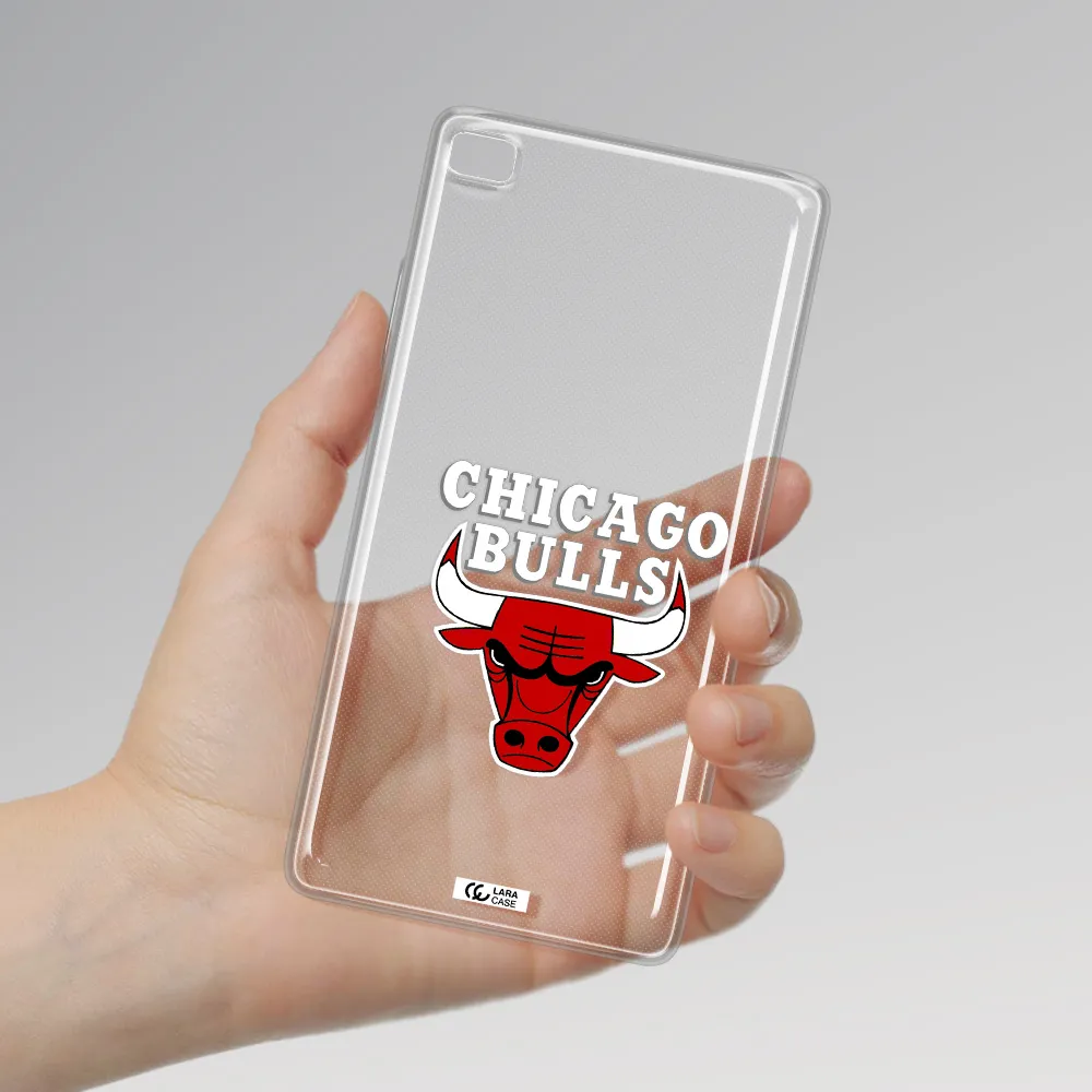 Chicago Bulls Huawei P8 Clear TPU Case