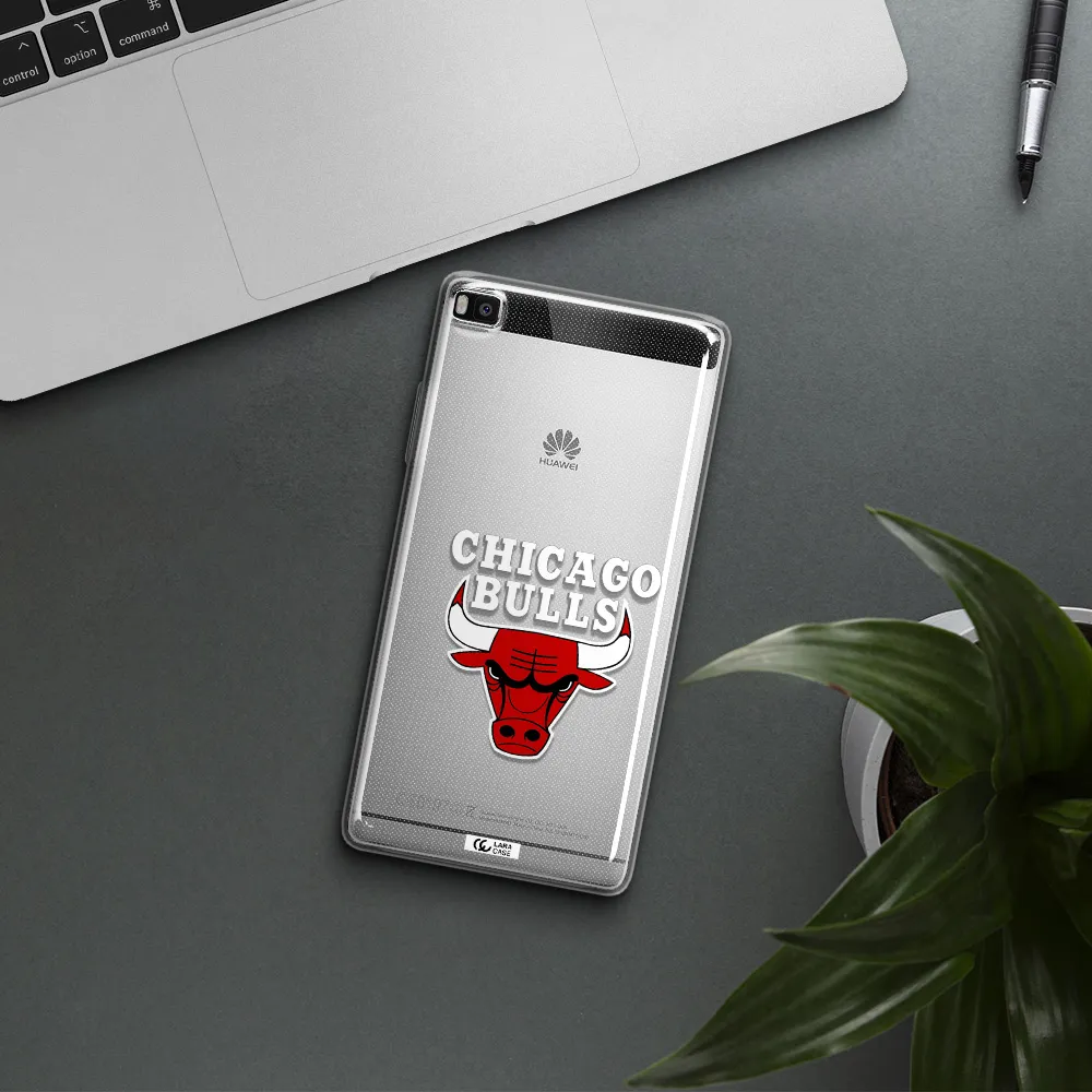Chicago Bulls Huawei P8 Clear TPU Case