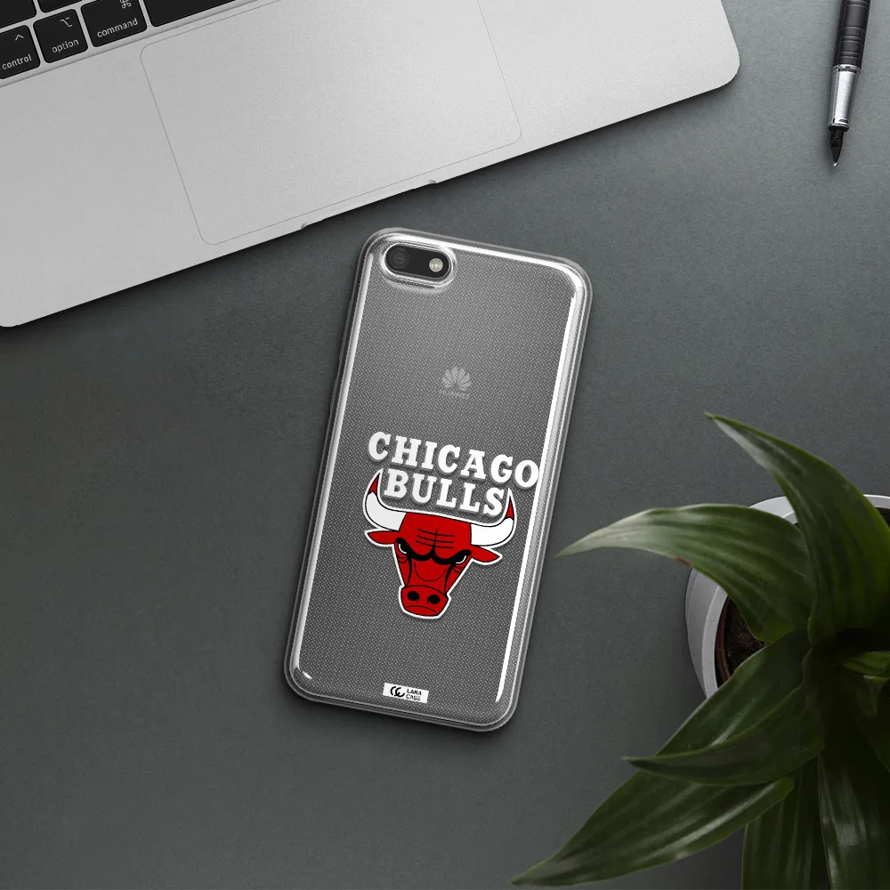 Chicago Bulls Huawei Y5 2018 Clear TPU Case