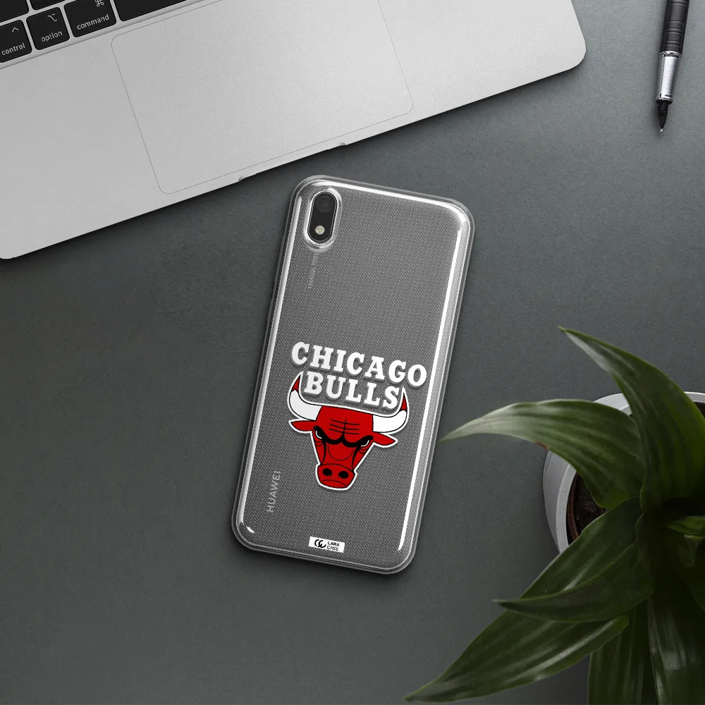 Chicago Bulls Huawei Y5 2019 Clear TPU Case
