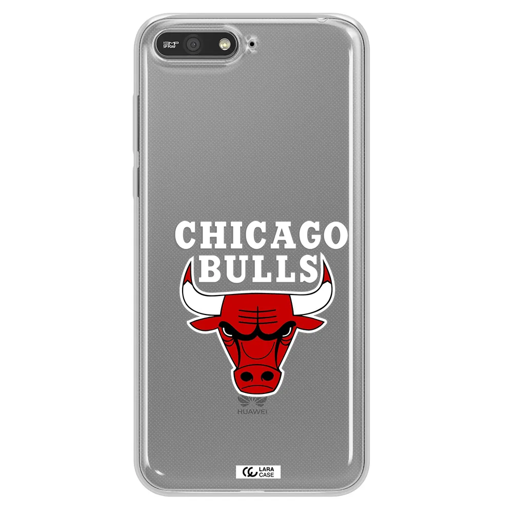 Chicago Bulls Huawei Y6 2018 Clear TPU Case