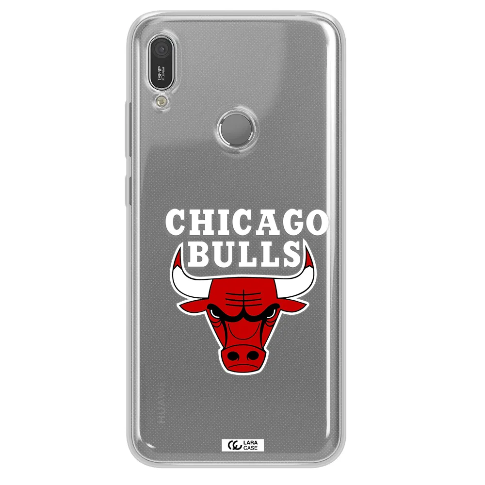 Chicago Bulls Huawei Y6 2019 Clear TPU Case