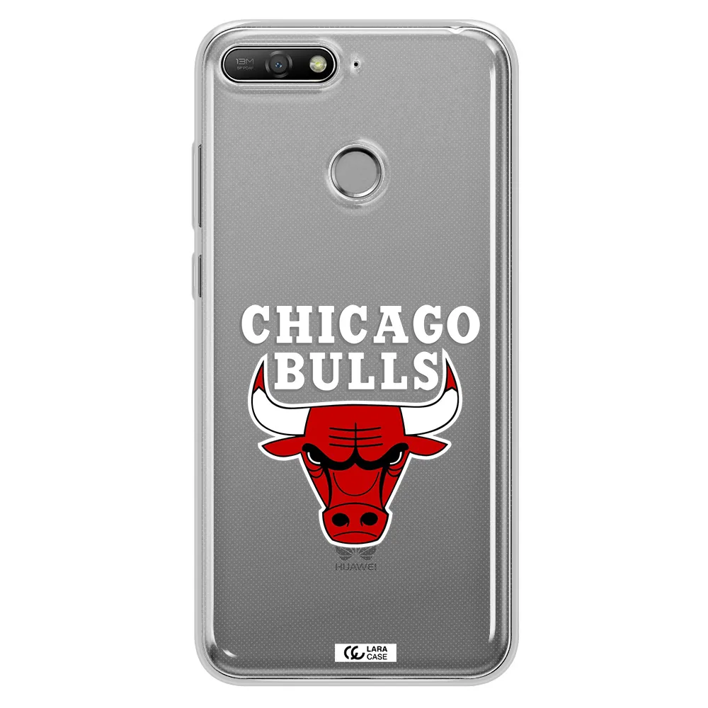 Chicago Bulls Huawei Y6 Prime 2018 Clear TPU Case