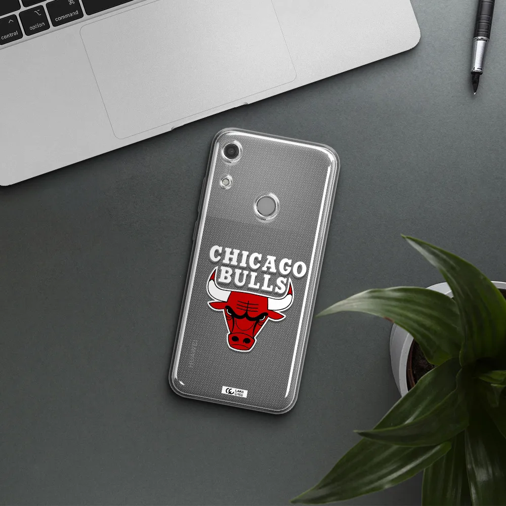 Chicago Bulls Huawei Y6S Clear TPU Case