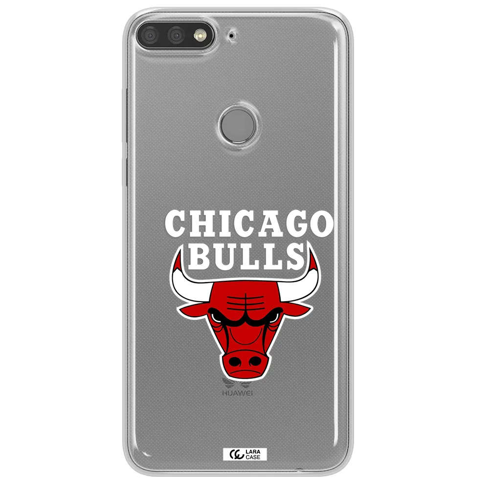 Chicago Bulls Huawei Y7 Prime 2018 Clear TPU Case