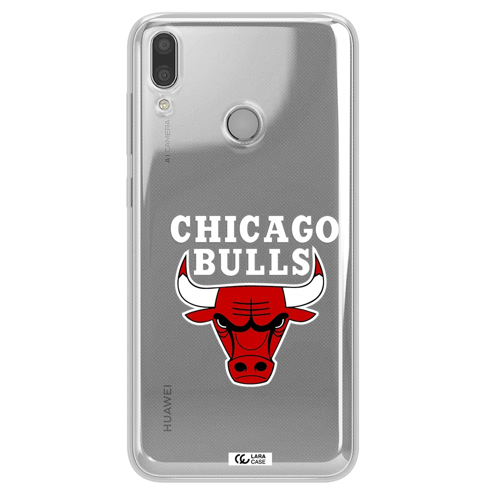 Chicago Bulls Huawei Y9 2019 Clear TPU Case