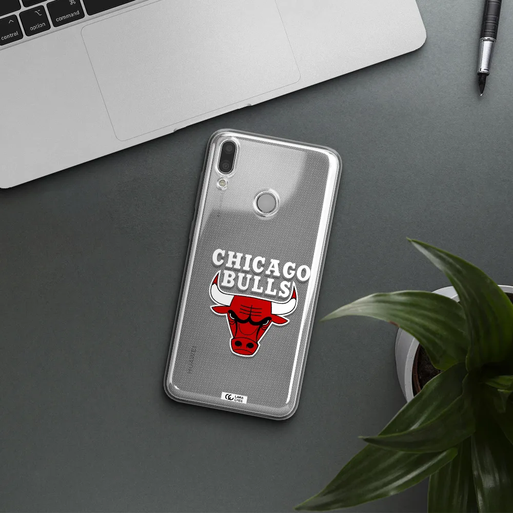 Chicago Bulls Huawei Y9 2019 Clear TPU Case