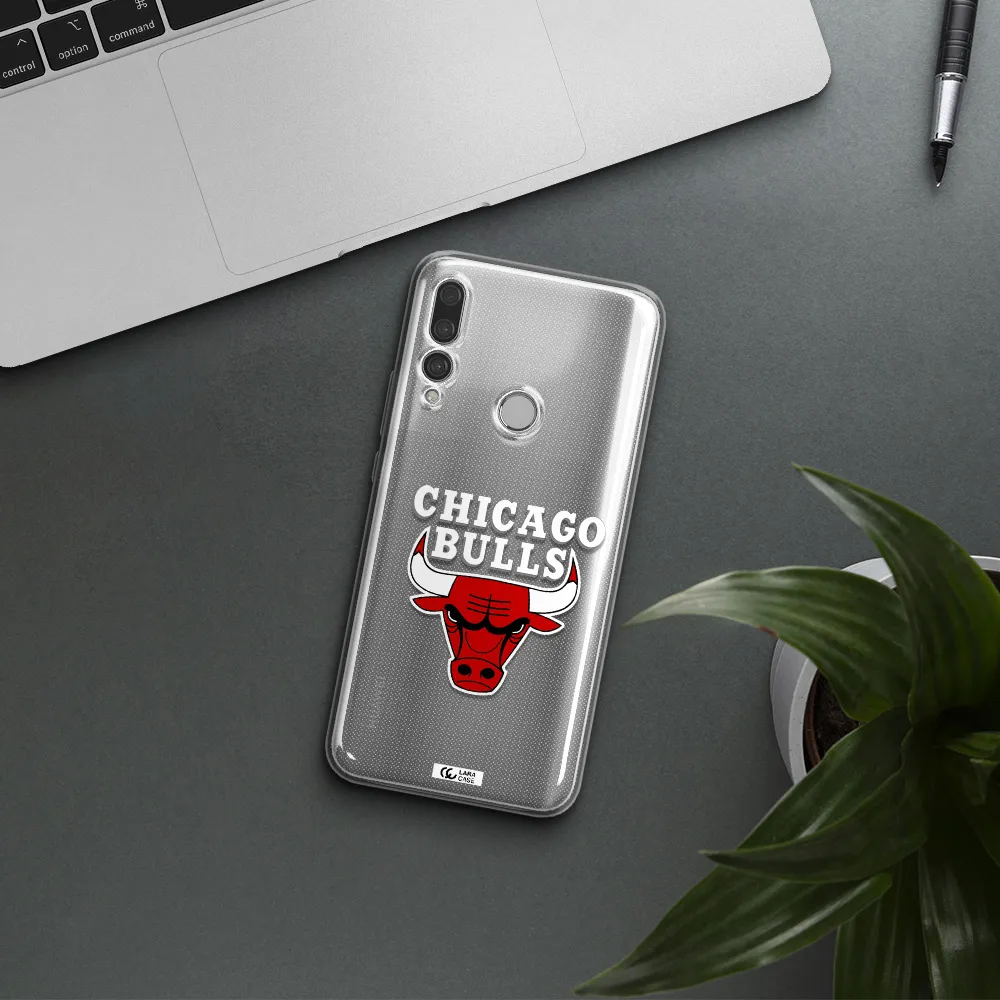 Chicago Bulls Huawei Y9 Prime 2019 Clear TPU Case
