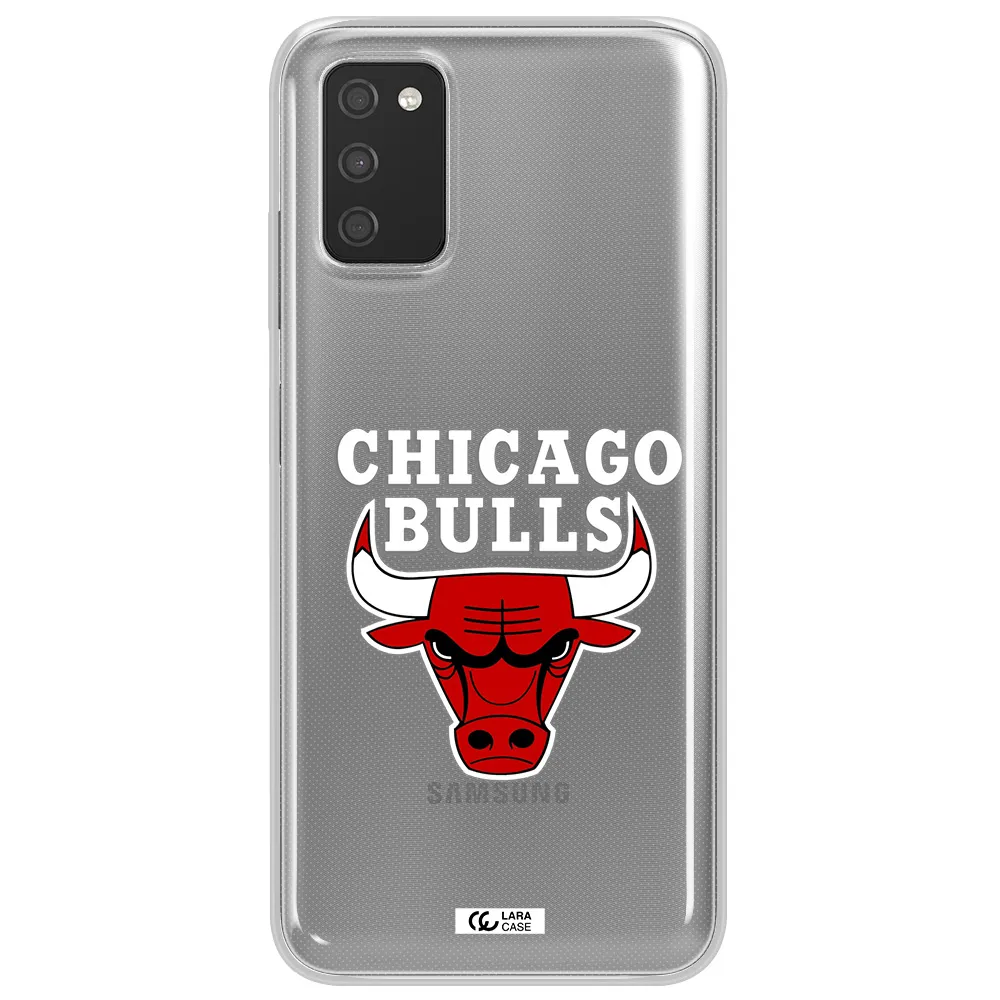 Chicago Bulls Samsung A03S Clear TPU Case