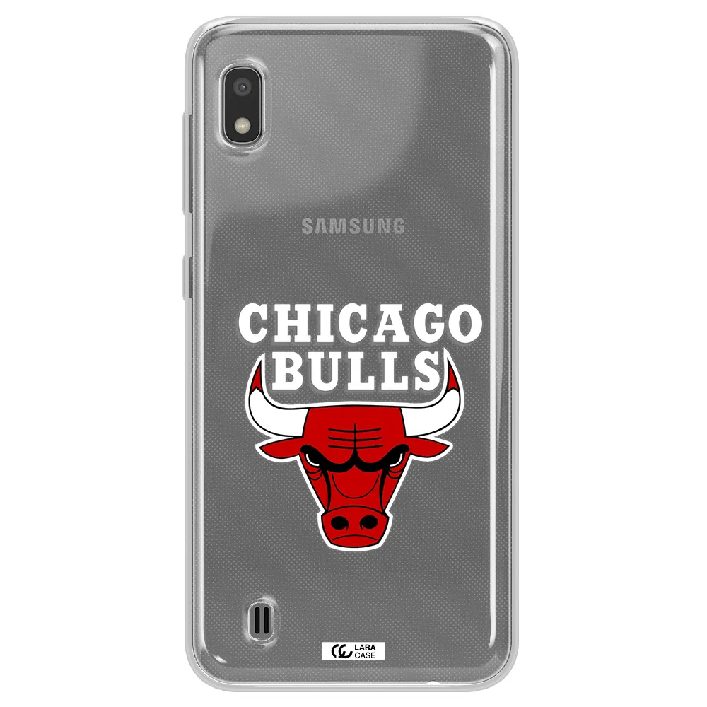 Chicago Bulls Samsung A10 Clear TPU Case