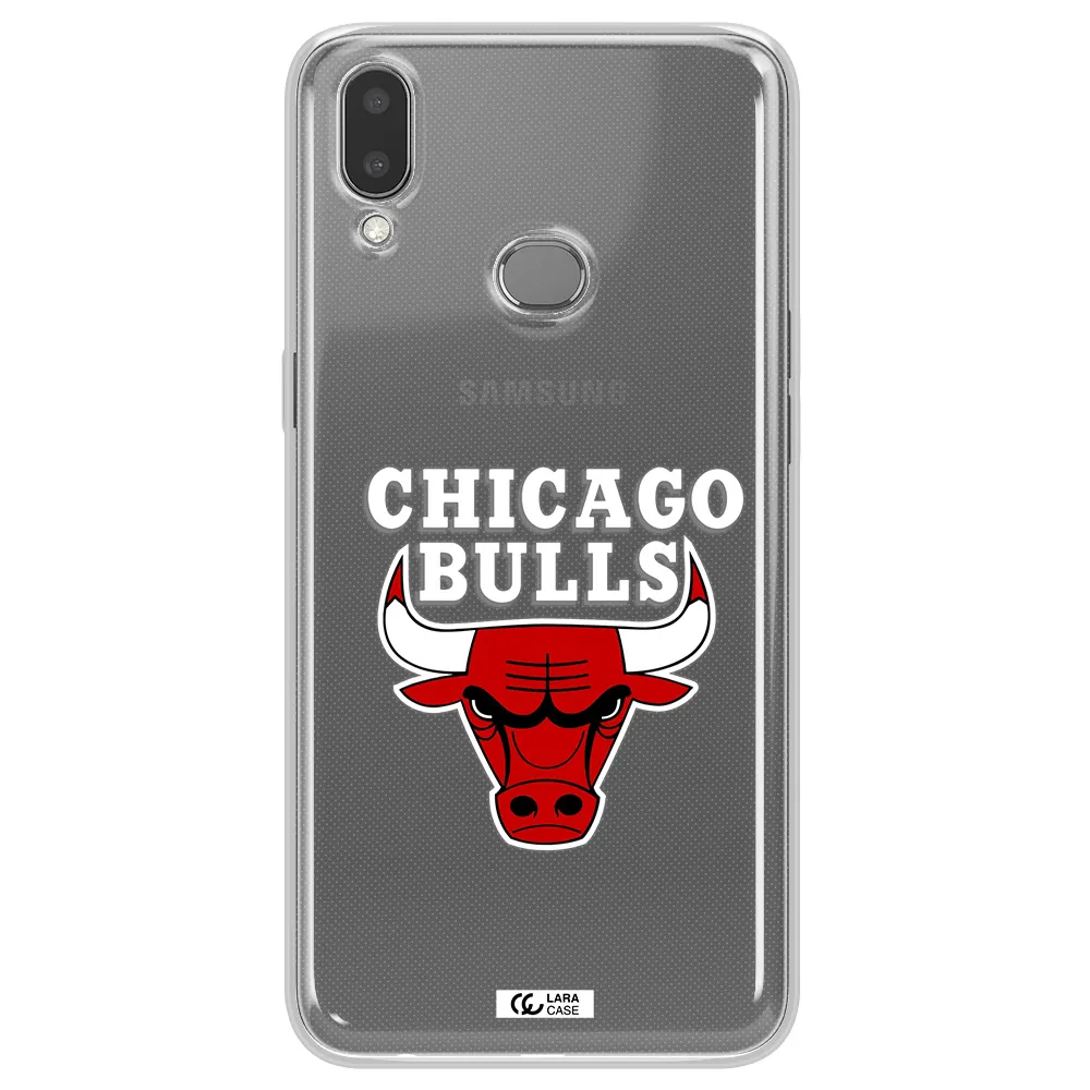 Chicago Bulls Samsung A10S Clear TPU Case