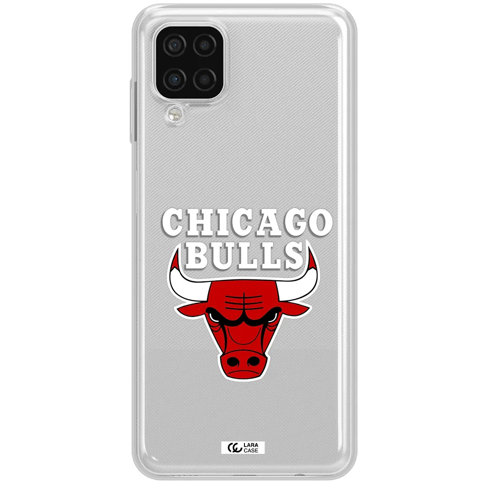 Chicago Bulls Samsung A12 4g Clear TPU Case
