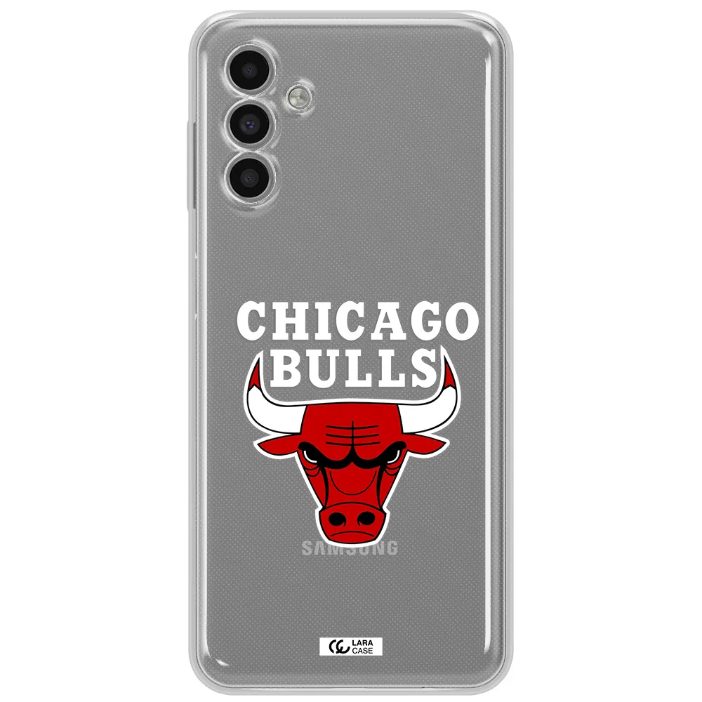 Chicago Bulls Samsung A13 5G Clear Tpu Case