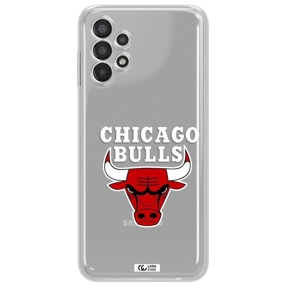 Chicago Bulls Samsung A13 Clear TPU Case