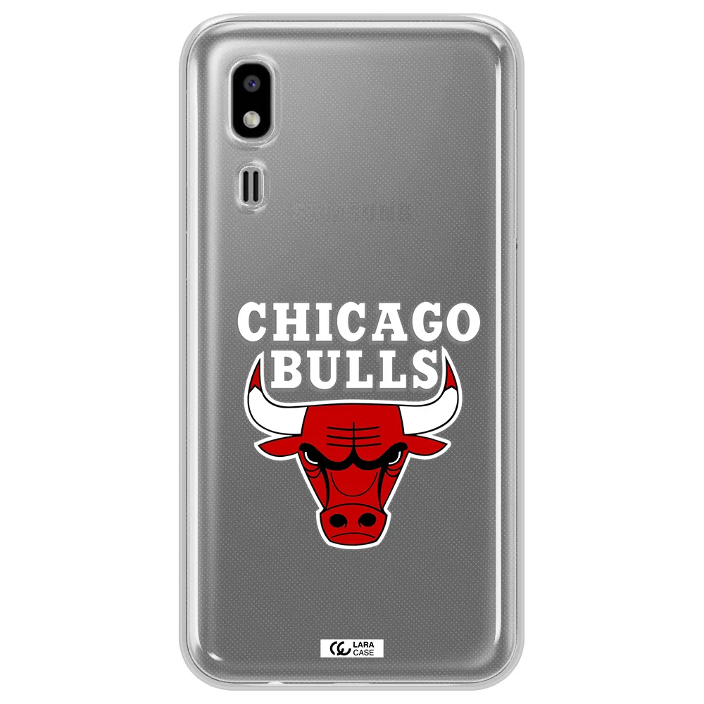 Chicago Bulls Samsung A2 Core Clear TPU Case