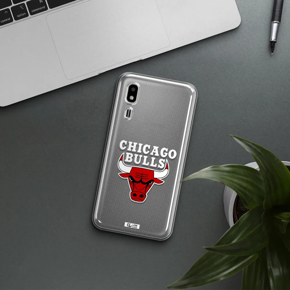 Chicago Bulls Samsung A2 Core Clear TPU Case