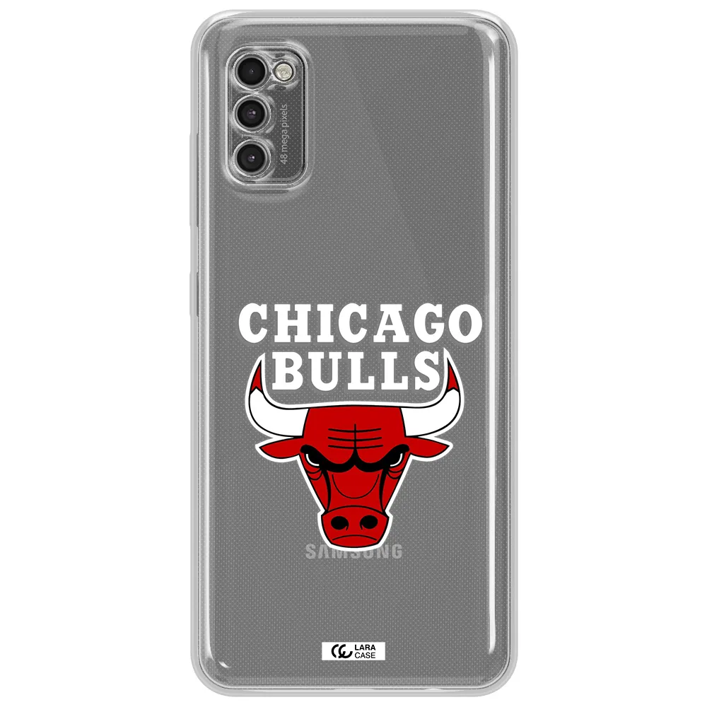 Chicago Bulls Samsung A41 Clear Tpu Case