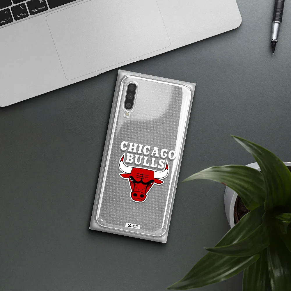 Chicago Bulls Samsung A50S Clear Tpu Case