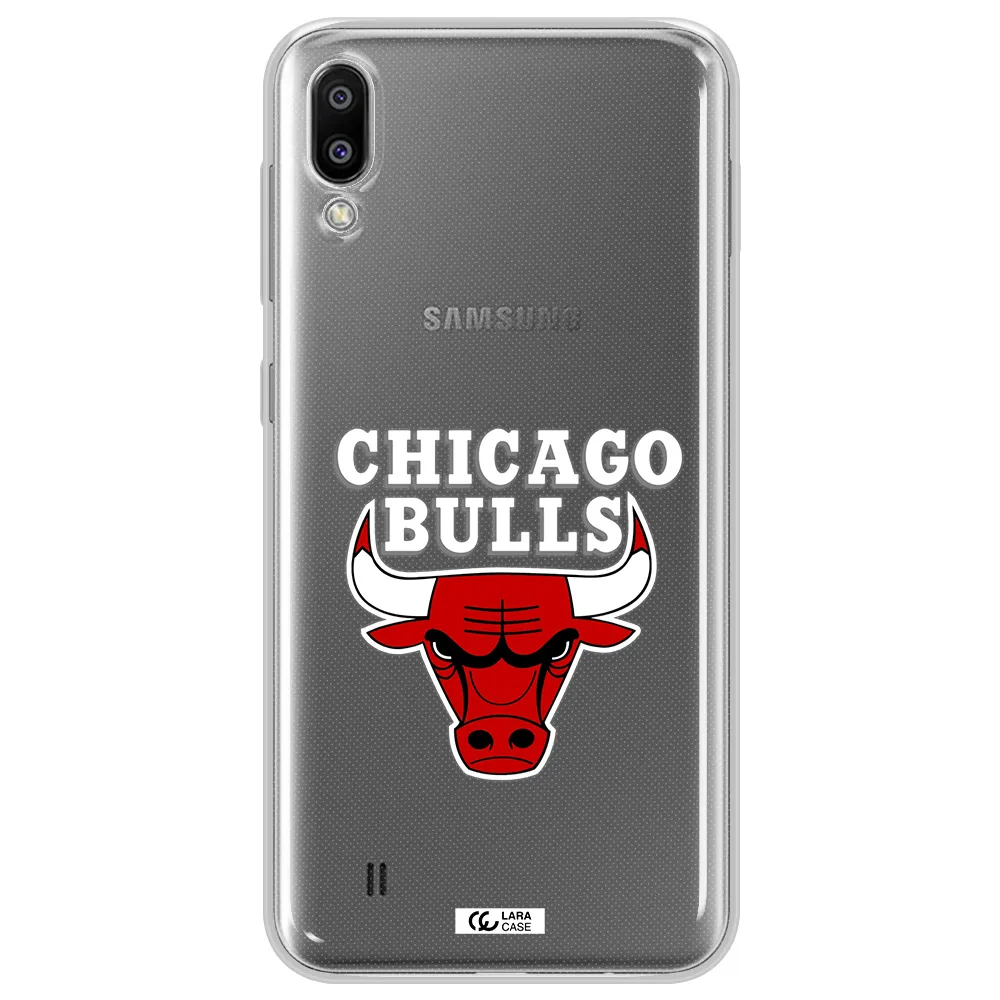 Chicago Bulls Samsung M10 Clear TPU Case