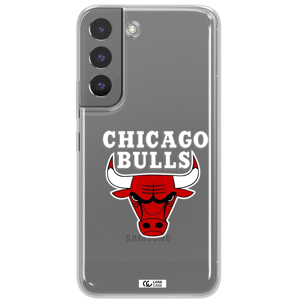 Chicago Bulls Samsung S 22 Clear TPU Case