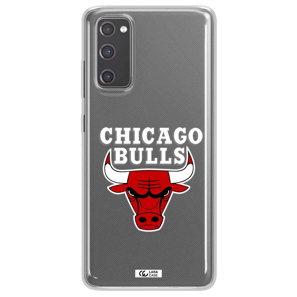 Chicago Bulls Samsung S20 Fe Clear TPU Case