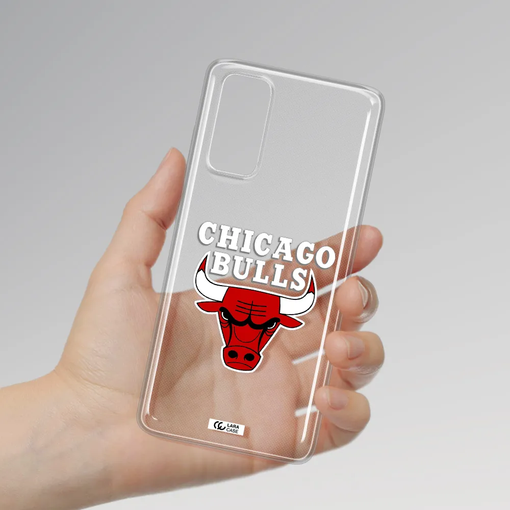 Chicago Bulls Samsung S20 Fe Clear TPU Case